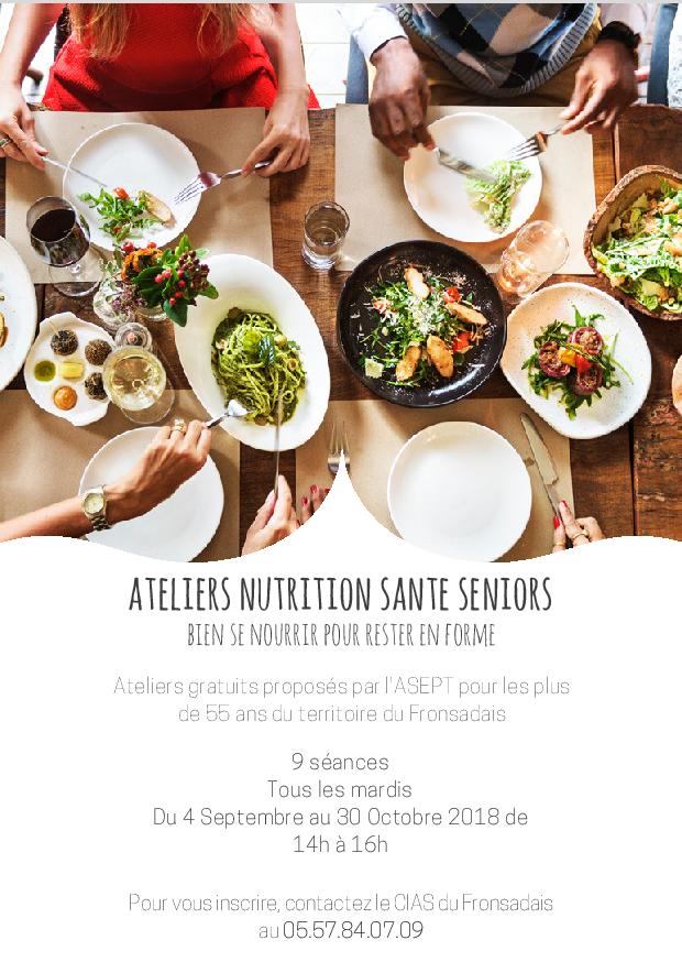 ATELIERS NUTRITION SANTE