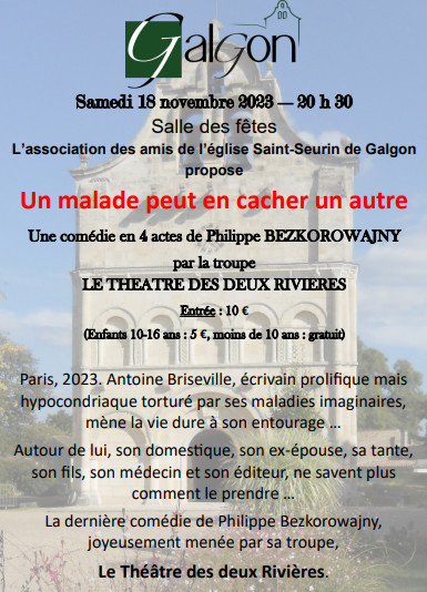 Comédie le 18 Novembre 2023