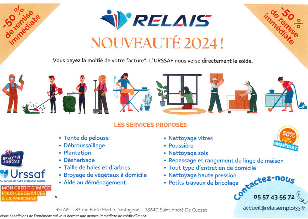 RELAIS vous informe