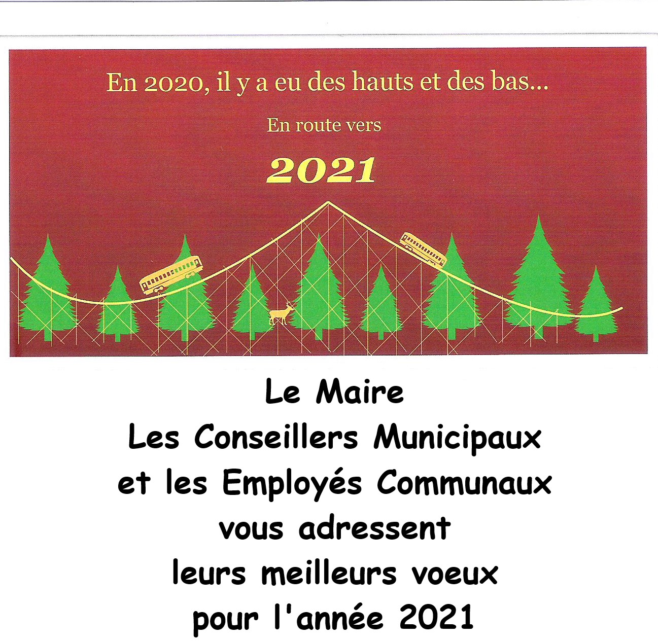 Meilleurs Voeux pour 2021