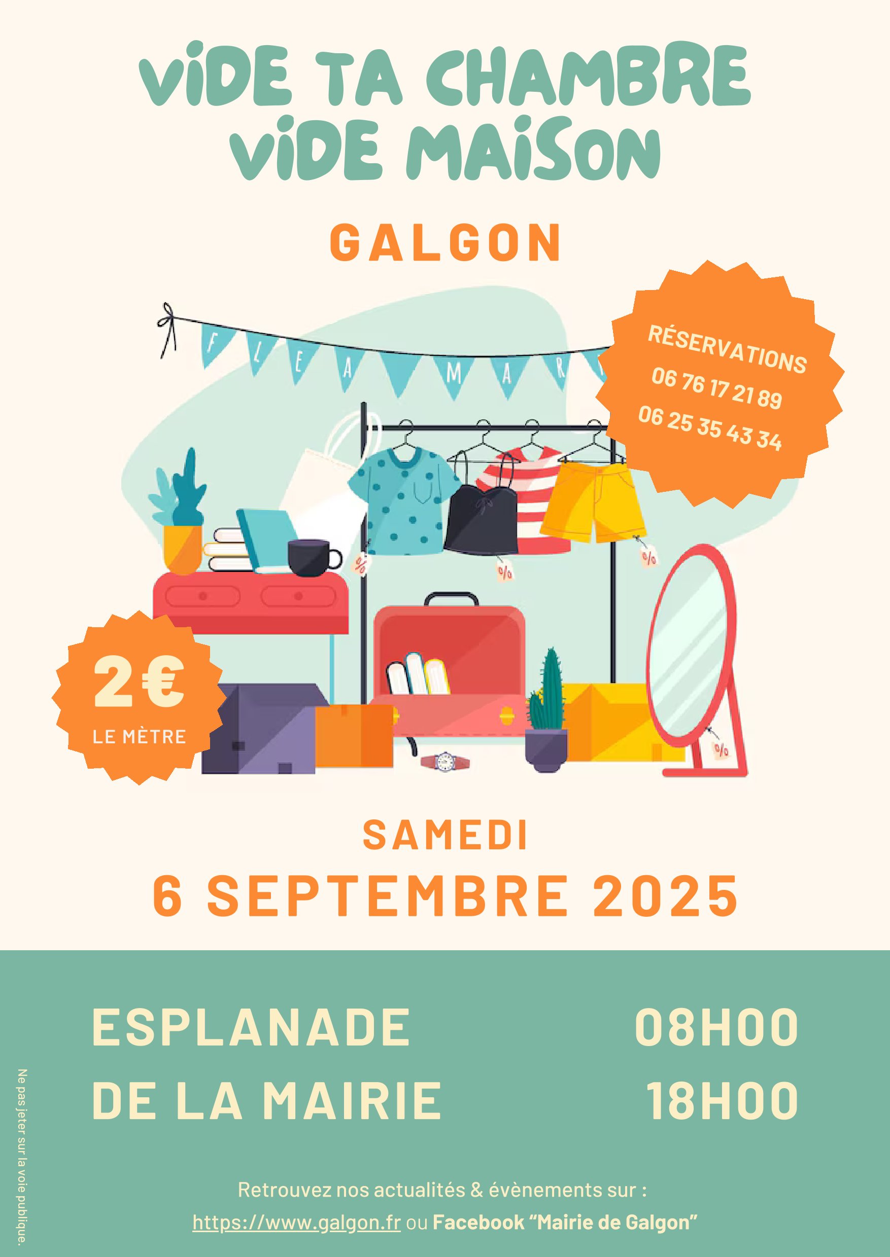 Vide ta chambre le 6 septembre 2025 à GALGON
