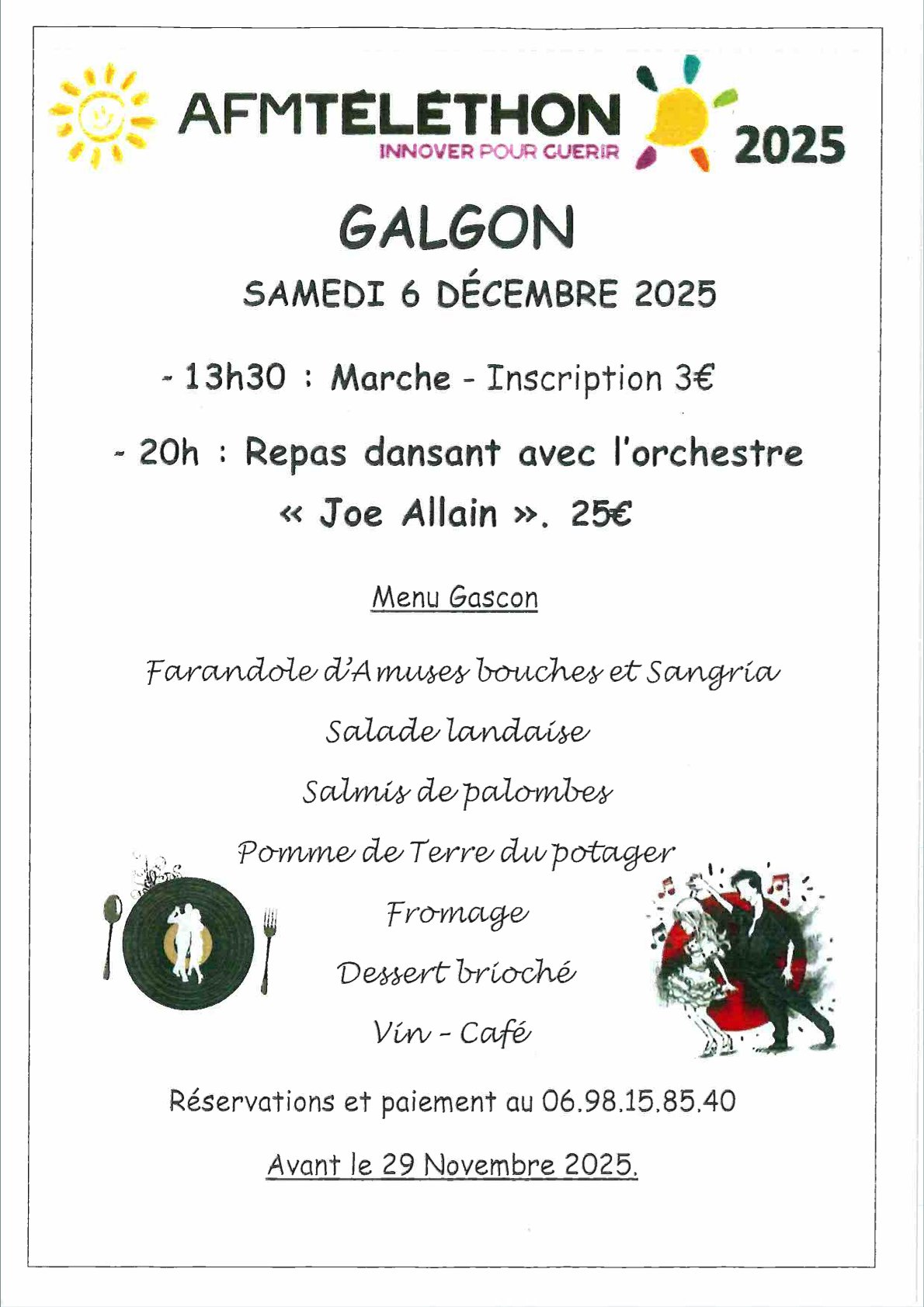 Soutenez le Téléthon le 6 décembre 2025