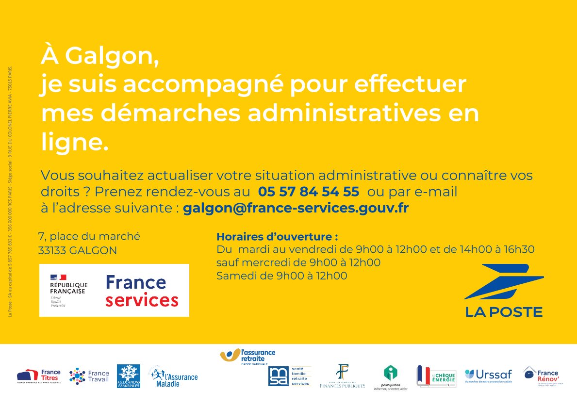 France services est à GALGON