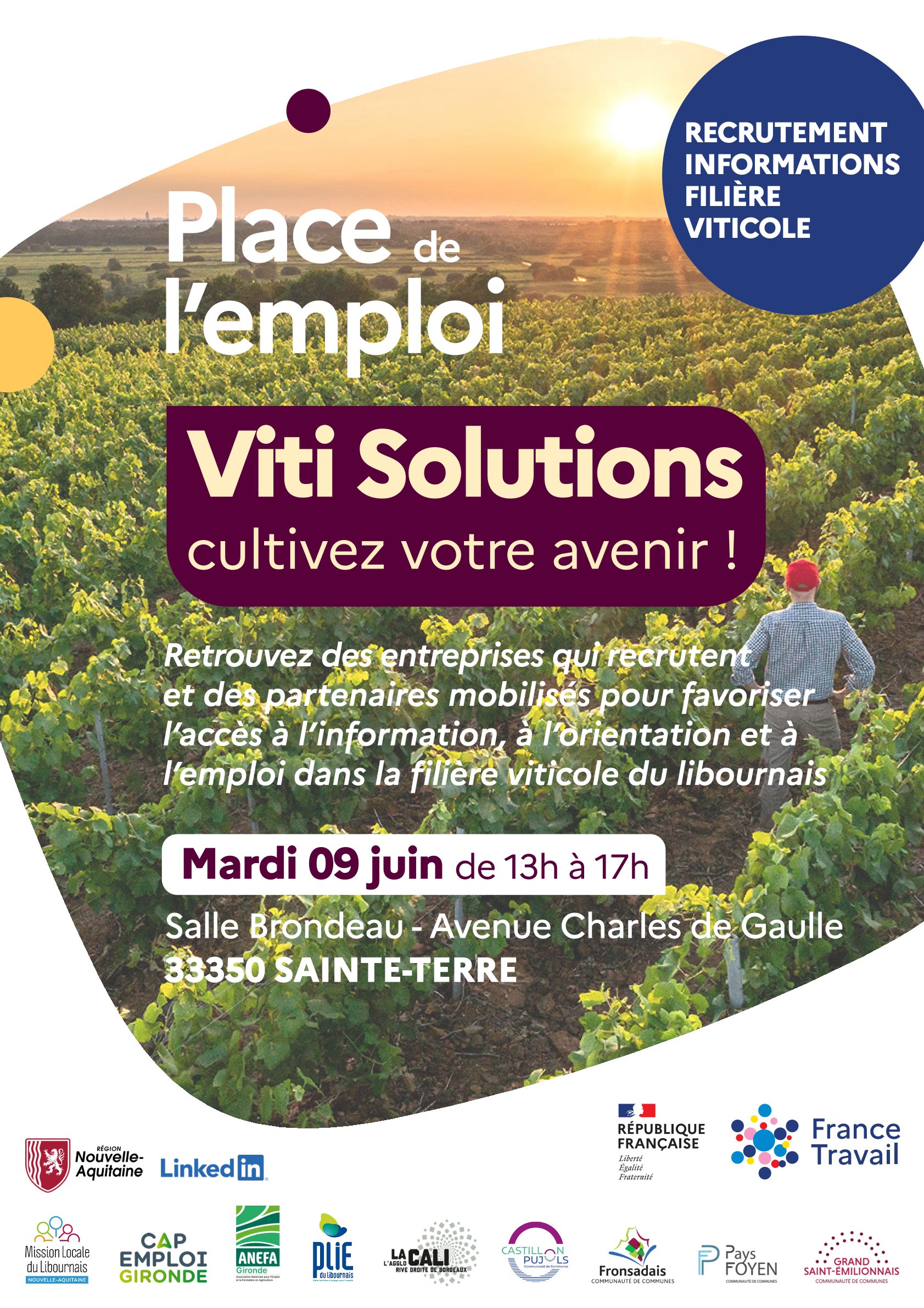 VITI solutions Mardi 09 juin Sainte Terre