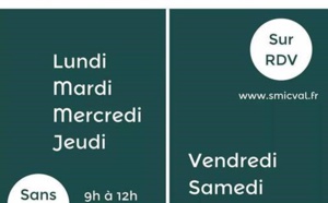 SMICVAL Accès aux pôles recyclage