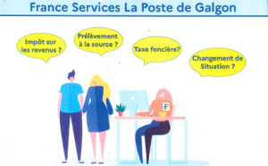Permanence des Finances Publiques à France Services La Poste Galgon