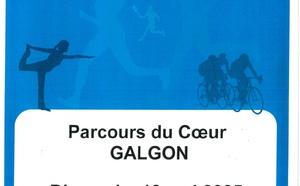 Parcours du coeur de Galgon le 18 mai 2025