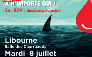 Collecte de sang à Libourne le 08 juillet 2025