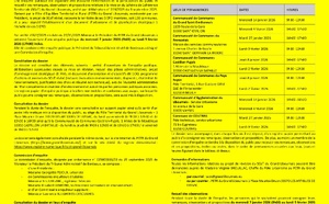 Enquete publique sur la Révision du Schéma de Cohérence Territoriale (SCoT) du Grand Libournais