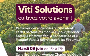 VITI solutions Mardi 09 juin Sainte Terre