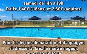 Piscine de GALGON à compter du 5 juillet