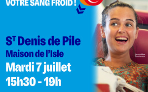 Don du sang saint denis de pile le 07 juillet 2026