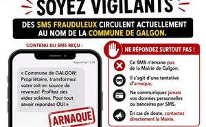 Arnaque au SMS- Soyez vigilants