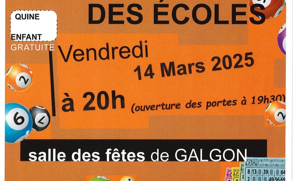 Loto les p'tites frimousses le Vendredi 14 mars 2025