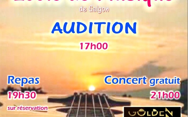 Auditions 2025 Ecole de Musique