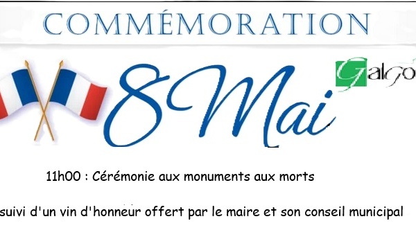 Commémoration du 8 mai à GALGON