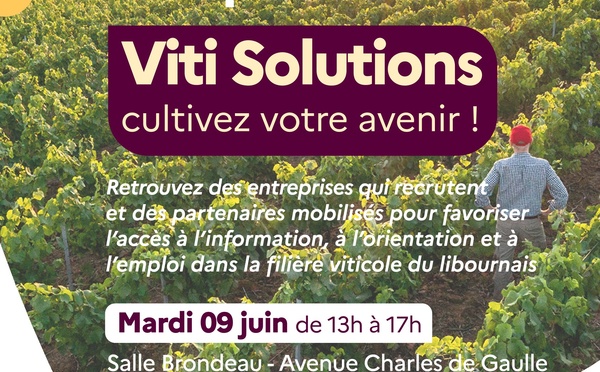 VITI solutions Mardi 09 juin Sainte Terre