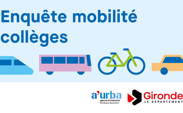 Enquete mobilité des usagers des collèges girondins